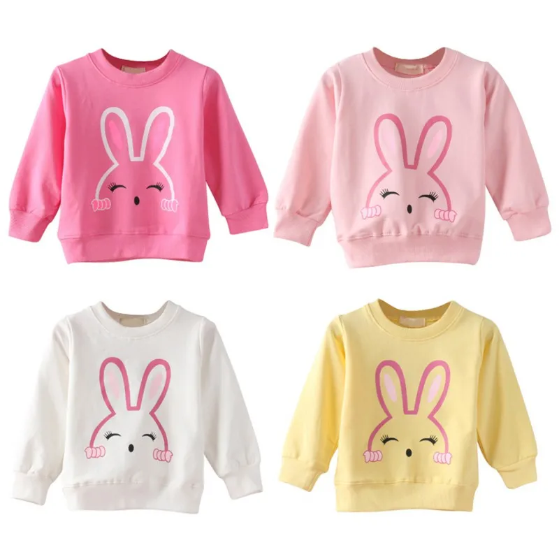 Girl Tops Spring Autumn Baby Rabbit Cotton Long Sleeve T-shirt Children Clothes Kids Long Sleeve Tops Tees Blouse For Girls
Girl Tops Spring Autumn Baby Rabbit Cotton Long Sleeve T-shirt Children Clothes Kids Long Sleeve Tops Tees Blouse For Girls