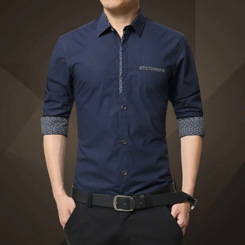Men's Luxury Brand Shirt Italian Style Long Sleeve Solid Men's Cotton Casual Slim Fit Shirt 10 Color Plus Size M-5XL Male Camisa
Men's Luxury Brand Shirt Italian Style Long Sleeve Solid Men's Cotton Casual Slim Fit Shirt 10 Color Plus Size M-5XL Male Camisa