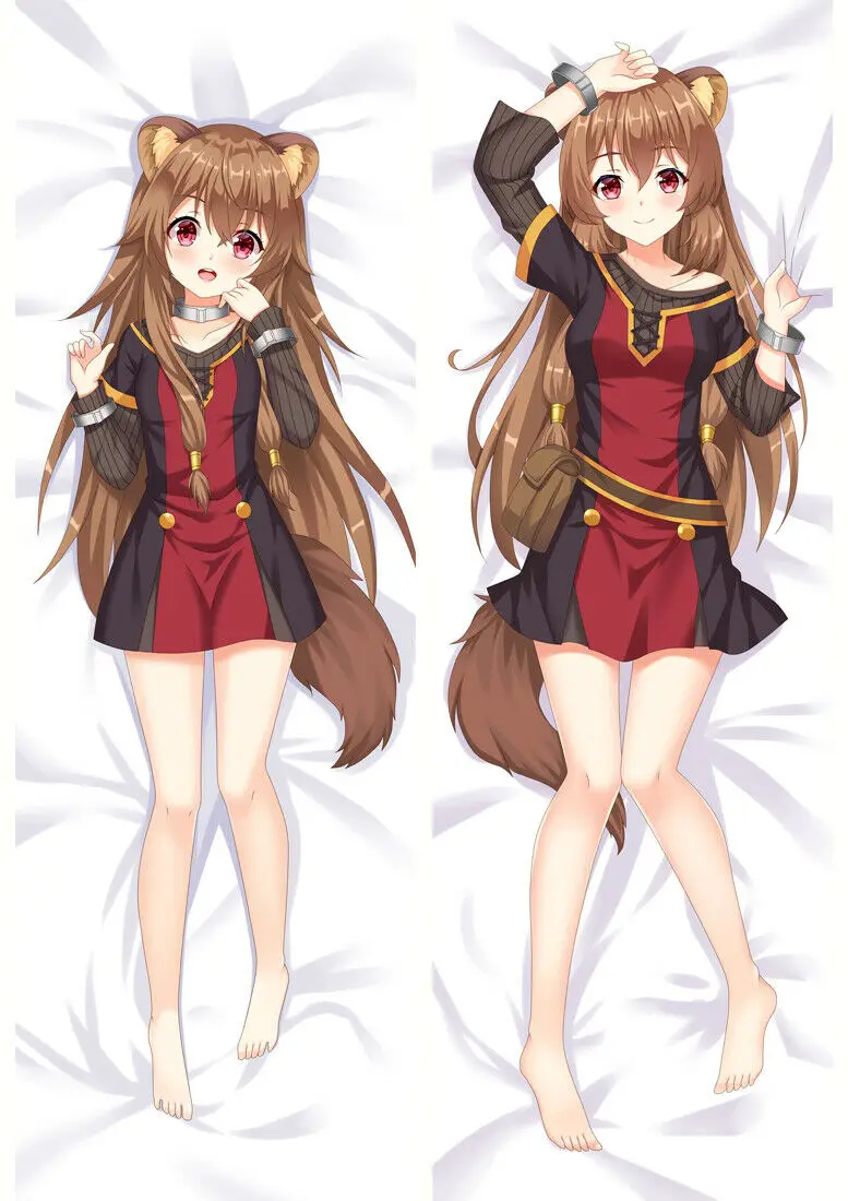 Наволочка Raphtalia Dakimakura чехол 59 дюймов с изображением героя из мультфильма The Rising of