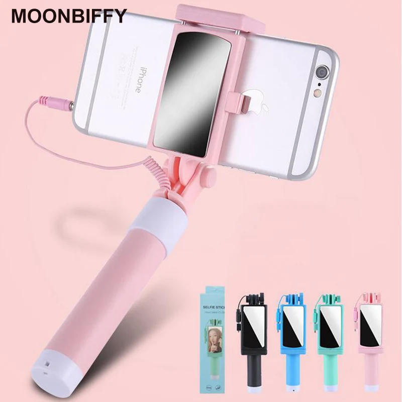 Universal Mini Selfie Stick With Button Wired Silicone Handle Monopod For iPhone 6/6S Android Samsung Huawei Xiaomi Sticks
Universal Mini Selfie Stick With Button Wired Silicone Handle Monopod For iPhone 6/6S Android Samsung Huawei Xiaomi Sticks