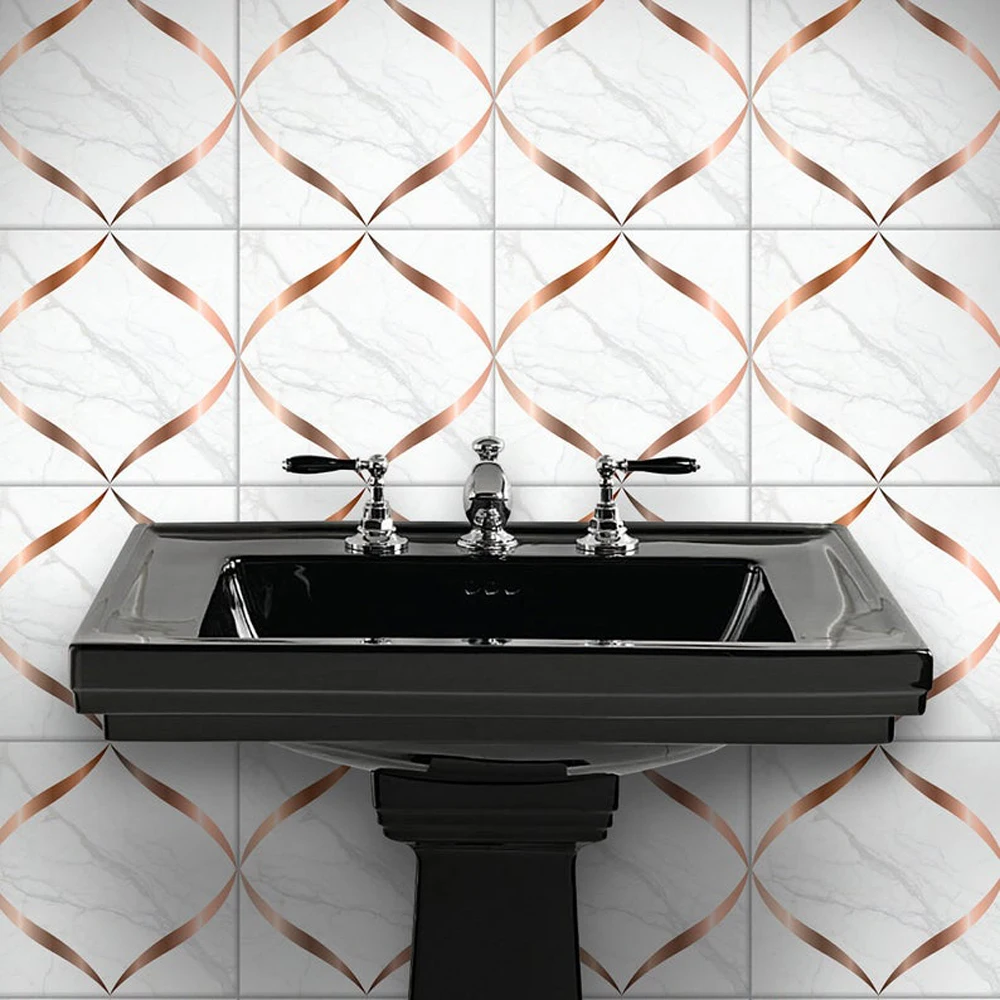 Geometric metal texture line tile stickers waterproof wear-resistant marble light luxury floor stickers matte stickers
Geometric metal texture line tile stickers waterproof wear-resistant marble light luxury floor stickers matte stickers