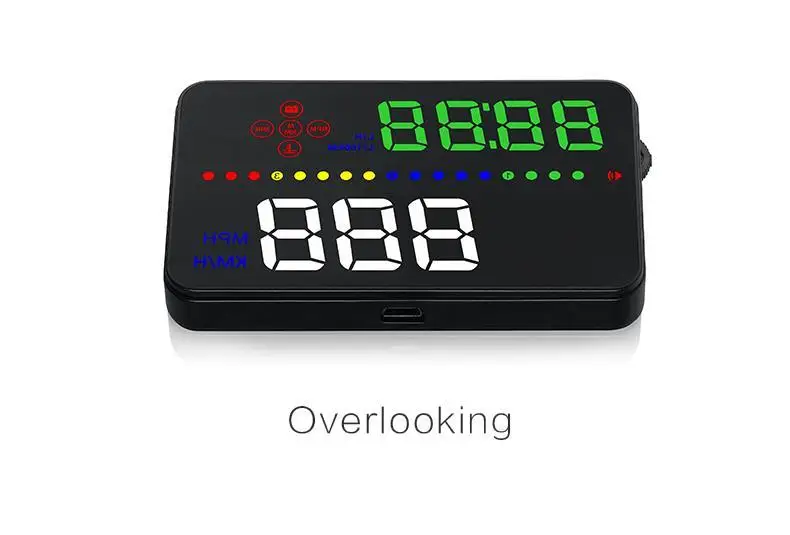 3.5'' A300 HUD Head Up Display 9V-16V DC OBD2 Auto MPH KM/H Fuel Speed Warning System High Quality
3.5'' A300 HUD Head Up Display 9V-16V DC OBD2 Auto MPH KM/H Fuel Speed Warning System High Quality