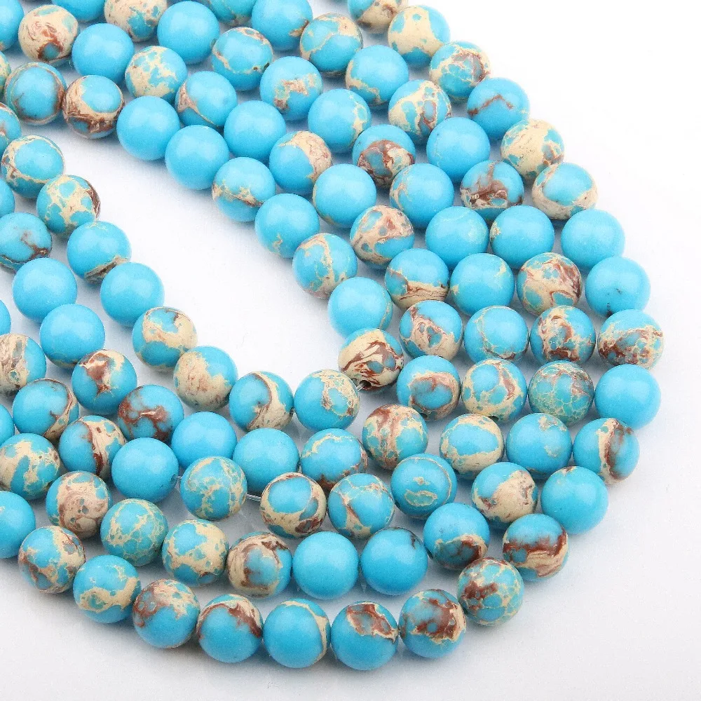 Blue Emperor Stone Beads For Jewelry Making DIY Bracelet 4mm 6mm 8mm 10mm 12mm strand 16''
Blue Emperor Stone Beads For Jewelry Making DIY Bracelet 4mm 6mm 8mm 10mm 12mm strand 16''