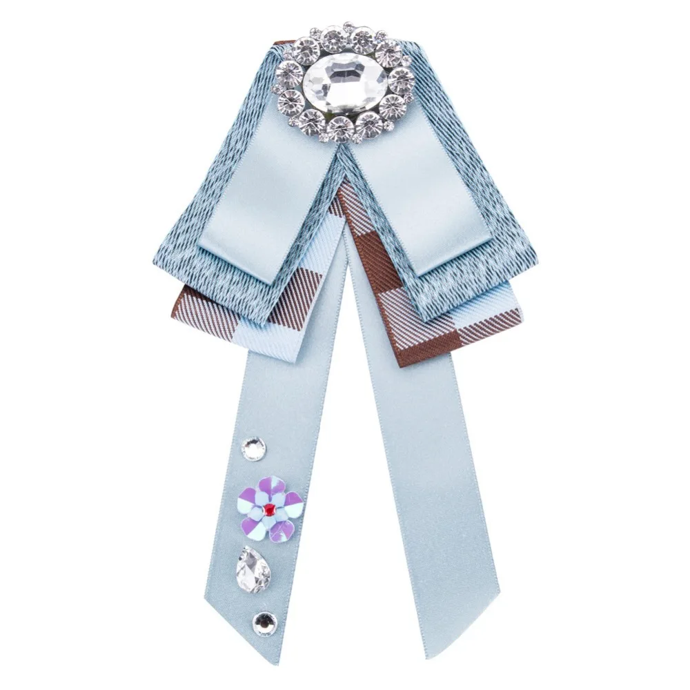 Fashion Hyperbole Ribbon Tie Bowknot Brooches Fabric Crystal Pins For Women
Fashion Hyperbole Ribbon Tie Bowknot Brooches Fabric Crystal Pins For Women