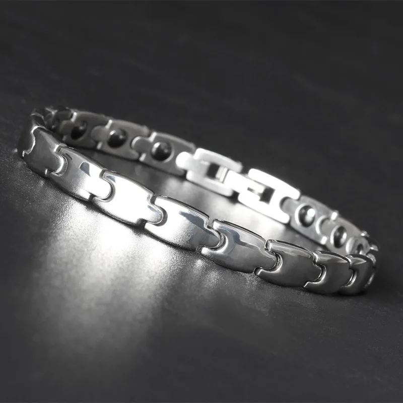 Men's Titanium Steel Bracelet Spot Energy Stone Healthcare Stainless Steel Couple Jewelry Gold
Men's Titanium Steel Bracelet Spot Energy Stone Healthcare Stainless Steel Couple Jewelry Gold