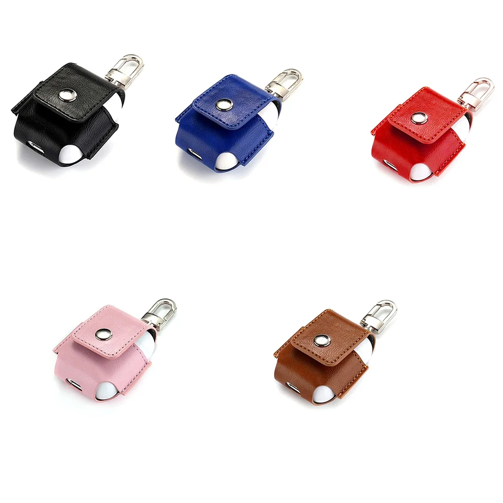 Wireless Earphone Charging Case Protector Anti-lost PU leather Bag Metal Clip Replacement For AirPods
Wireless Earphone Charging Case Protector Anti-lost PU leather Bag Metal Clip Replacement For AirPods