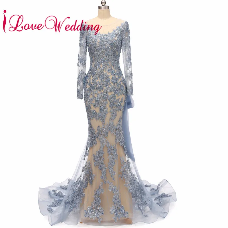 Formal Dress Mermaid 2020 Sexy Evening Dresses Custom made Sheer Scoop Collar Long Sleeves Open Back Mermaid Evening Gown
Formal Dress Mermaid 2020 Sexy Evening Dresses Custom made Sheer Scoop Collar Long Sleeves Open Back Mermaid Evening Gown