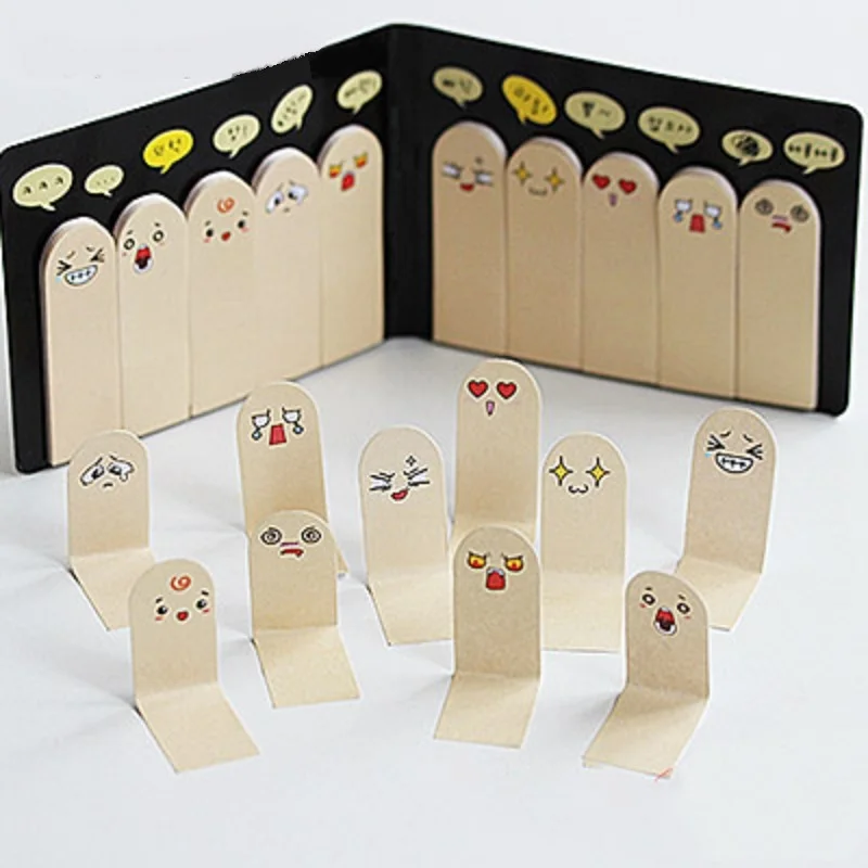 200 Pages Cute Expression Memo Pads Kawaii Finger Sticky Notes For Scrapbook Bookmark Tab Flags Decor Stickers Office Stationery
200 Pages Cute Expression Memo Pads Kawaii Finger Sticky Notes For Scrapbook Bookmark Tab Flags Decor Stickers Office Stationery