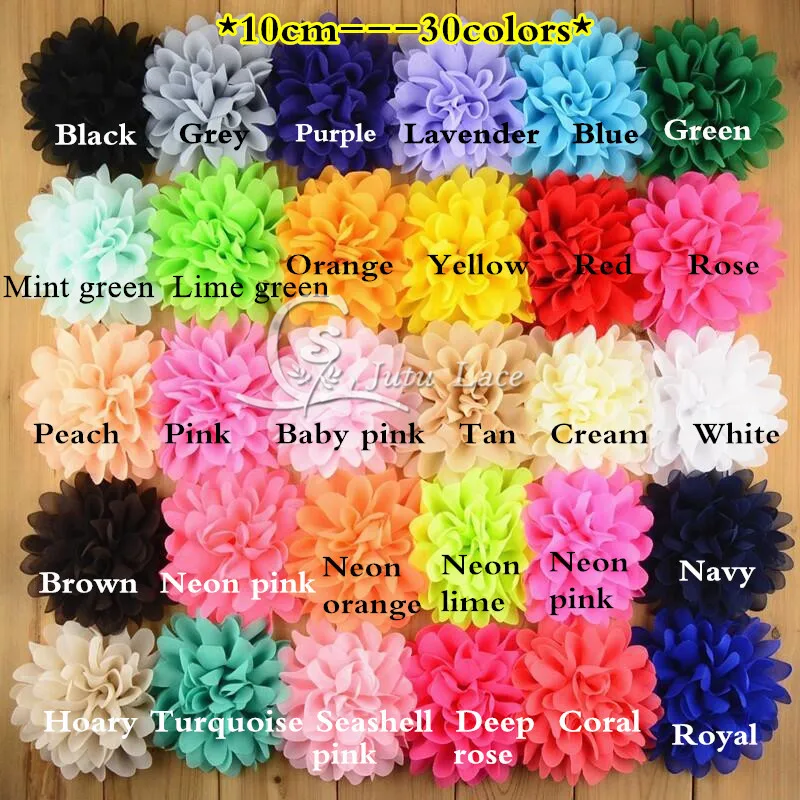 30pcs/lot Chiffon Hair Flower scalloped shabby Flower 30colors for selection Chiffon fabric flowers decoration
30pcs/lot Chiffon Hair Flower scalloped shabby Flower 30colors for selection Chiffon fabric flowers decoration