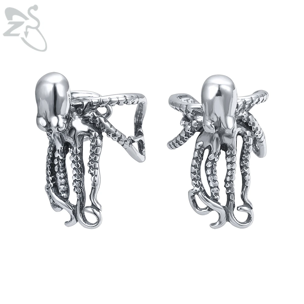 ZS Animal Ear Clip Earrings Gothic Punk Ear Cuff Stainless Steel Octopus No Pierced Ear Clip For Women Men Vintage Accessories
ZS Animal Ear Clip Earrings Gothic Punk Ear Cuff Stainless Steel Octopus No Pierced Ear Clip For Women Men Vintage Accessories