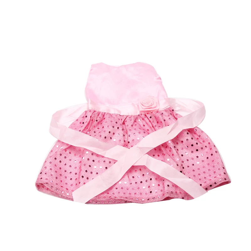 Doll clothes Beautiful lace pink dress toy accessories fit 18 inch Girl dollS and 43 cm baby doll c32
Doll clothes Beautiful lace pink dress toy accessories fit 18 inch Girl dollS and 43 cm baby doll c32