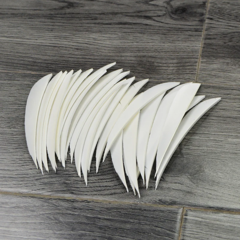 50Pcs Archery Arrow Feather 5" Arrow Turkey Feather Fletching Natural Left Wings Arrow DIY Tools Hunting Shooting Accessories
50Pcs Archery Arrow Feather 5" Arrow Turkey Feather Fletching Natural Left Wings Arrow DIY Tools Hunting Shooting Accessories
