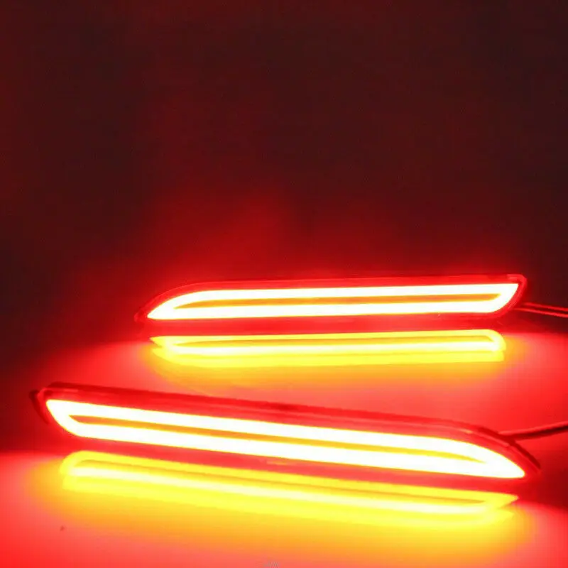 LED Rear Bumper Reflector Fog Brake Turn Indicator Lights For Toyota Alphard 2015-2016
LED Rear Bumper Reflector Fog Brake Turn Indicator Lights For Toyota Alphard 2015-2016
