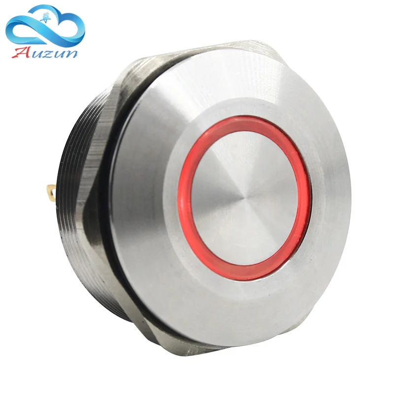 The 40-mm metal self-locking button switch 5a 2Normally open 2Normall, which is open 10 feet Stainless steel 6V12V24V36V48V220V
The 40-mm metal self-locking button switch 5a 2Normally open 2Normall, which is open 10 feet Stainless steel 6V12V24V36V48V220V