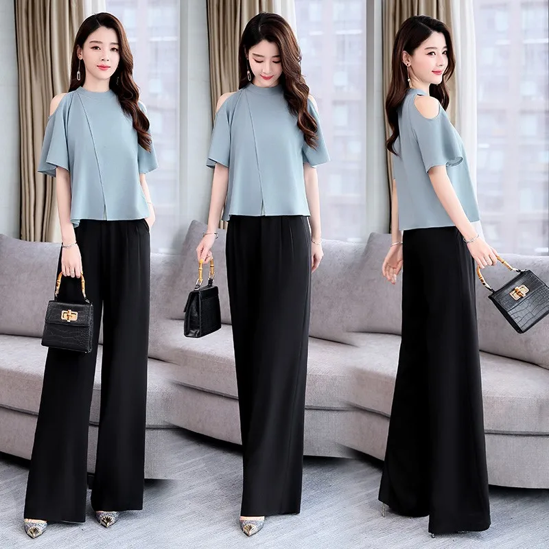 Trendy 2 Piece Pants Sets Women Two Piece Set Top And Pants Office Lady Ensemble Femme Deux Pieces Leisure Conjunto Feminino
Trendy 2 Piece Pants Sets Women Two Piece Set Top And Pants Office Lady Ensemble Femme Deux Pieces Leisure Conjunto Feminino