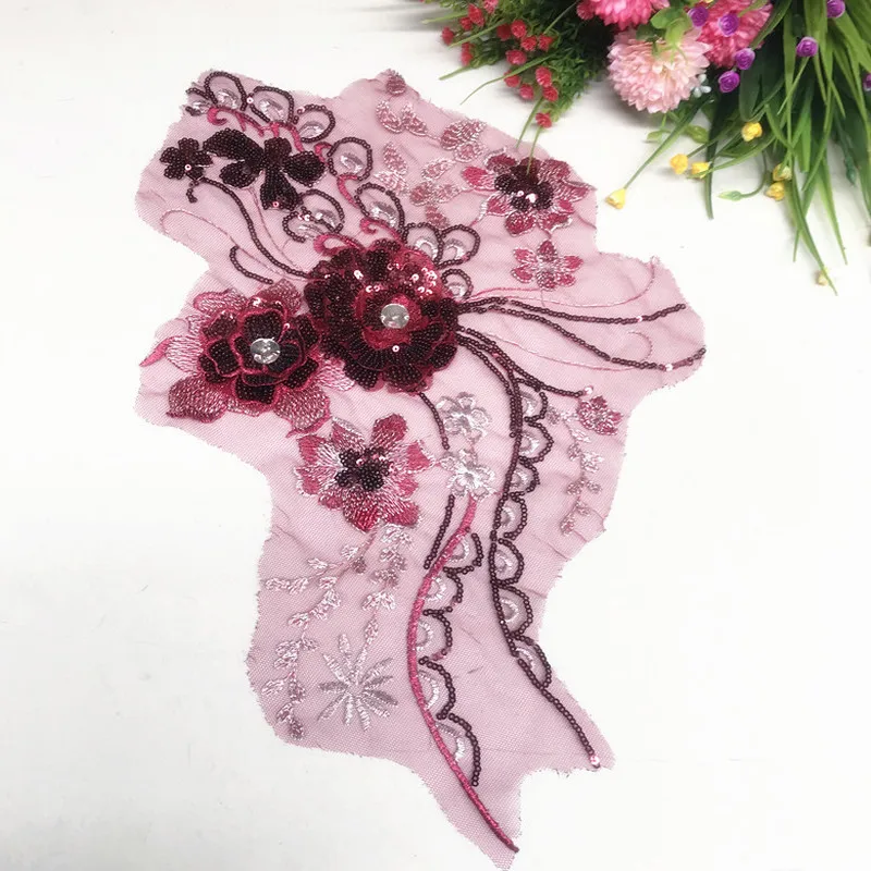 GLace 2pcs/lot New fashion Embroidery beaded Sequins Lace Flower DIY Lace Accessories Children's Dress Costume TX1071
GLace 2pcs/lot New fashion Embroidery beaded Sequins Lace Flower DIY Lace Accessories Children's Dress Costume TX1071