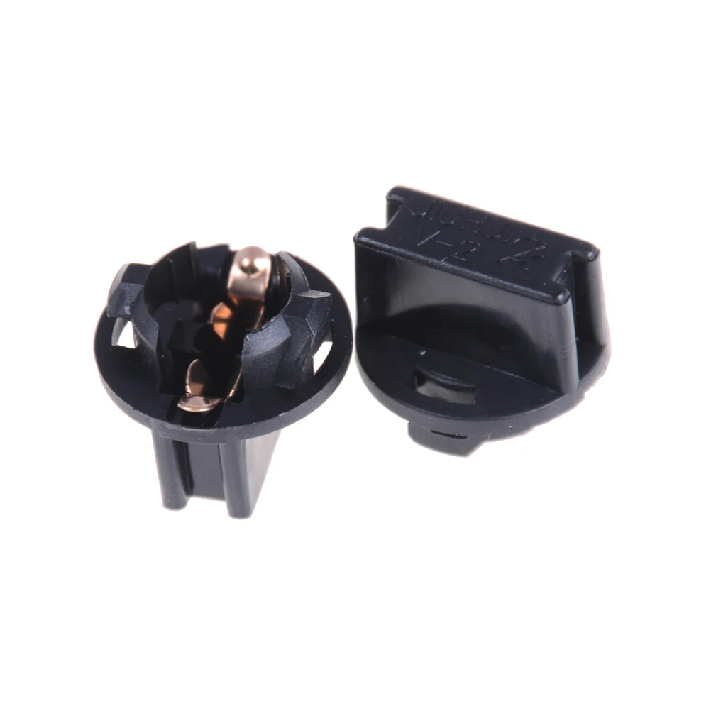 10 шт. T10 гнездо приборная Панель гнездо T10 W5W 168 192 194 Поворотный замок на танкетке базы лампа приборной панели лампа разъем черного цвета
10 шт. T10 гнездо приборная Панель гнездо T10 W5W 168 192 194 Поворотный замок на танкетке базы лампа приборной панели лампа разъем черного цвета