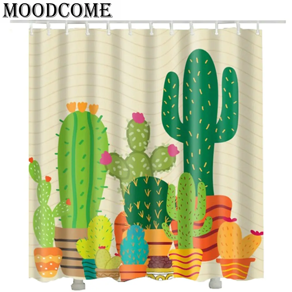 Potted plants cactus shower curtain Custom waterproof gift new arrival drop shipping bathroom curtain
Potted plants cactus shower curtain Custom waterproof gift new arrival drop shipping bathroom curtain