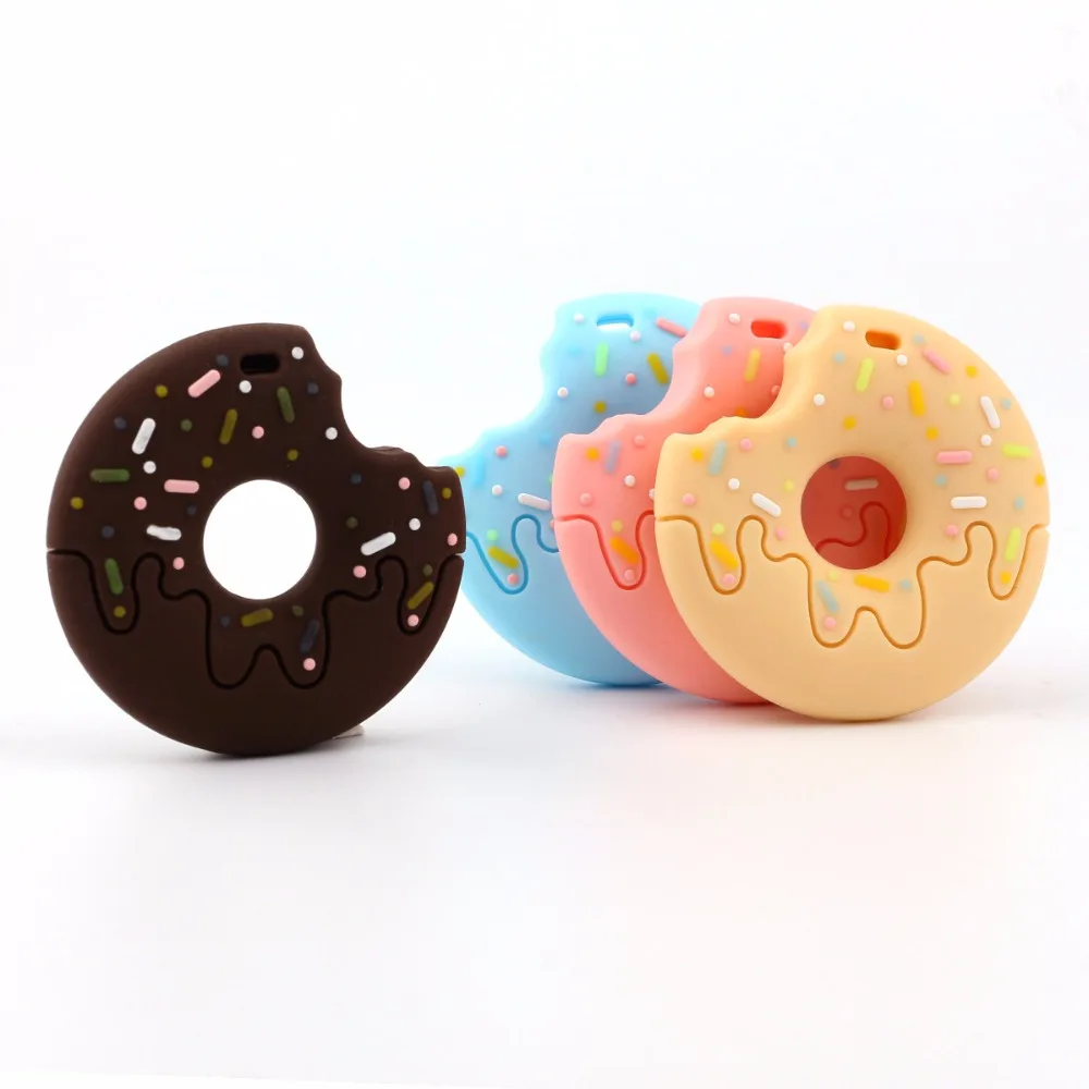 TYRY.HU 10pc Silicone Teether Lovely Donut Toys Baby Teething Nursing Accessories BPA Free Safety Chewable Toys Gift DIY Pendant
TYRY.HU 10pc Silicone Teether Lovely Donut Toys Baby Teething Nursing Accessories BPA Free Safety Chewable Toys Gift DIY Pendant