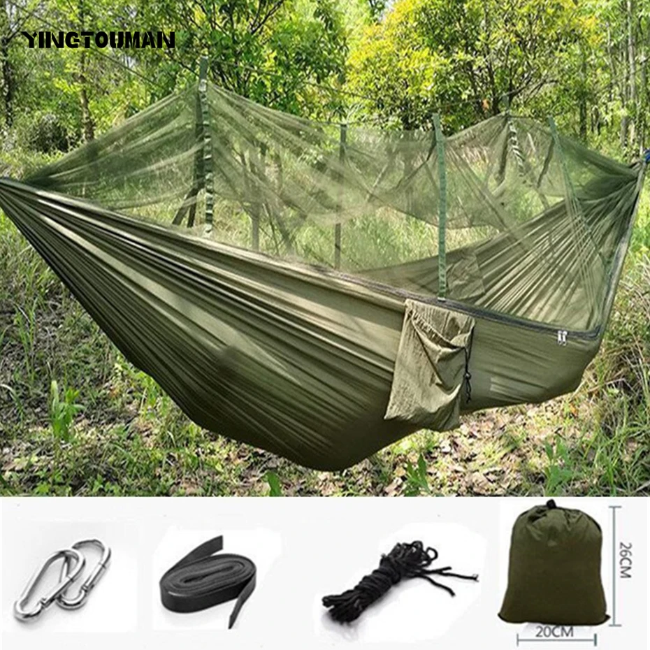 YINGTOUMAN Camouflage Swing Seat Indoor Outdoor Hanging Seat Anti-mosquito Bit Hammocks Garden Camping Hanging Bed Sleeping bag
YINGTOUMAN Camouflage Swing Seat Indoor Outdoor Hanging Seat Anti-mosquito Bit Hammocks Garden Camping Hanging Bed Sleeping bag