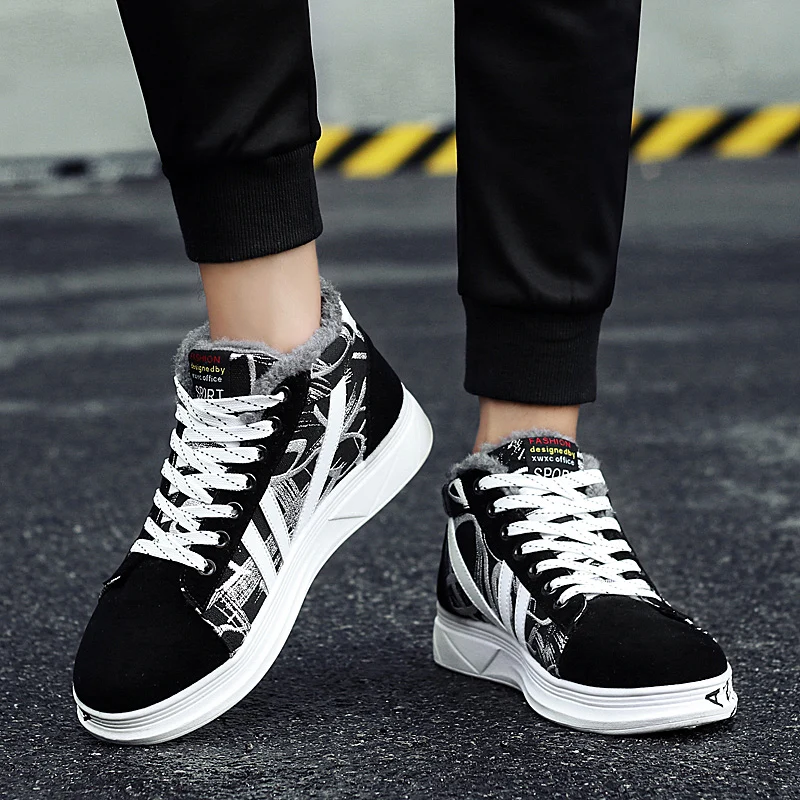 Plus Size 11 Men's Winter Sneakers Casual Plush Canvas Shoes Keep Warm Footwear Male Adult Fashion Krasovki Man Zapatos Hombre
Plus Size 11 Men's Winter Sneakers Casual Plush Canvas Shoes Keep Warm Footwear Male Adult Fashion Krasovki Man Zapatos Hombre