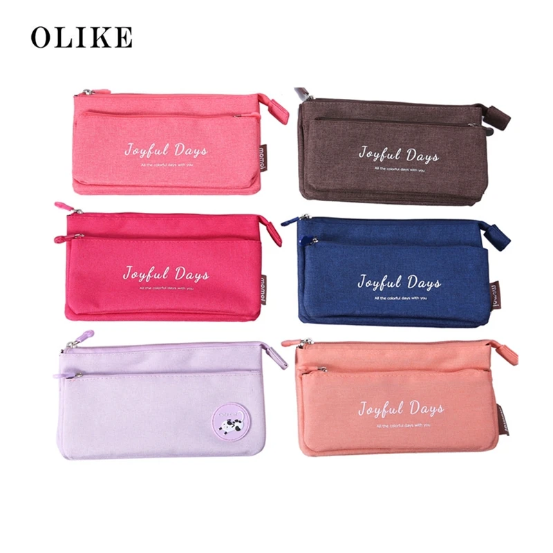 OLIKE Canvas Pencil case for school & office Supplies Removable Stationery Storage bag Gift Pencil Bag School Case pencil pouch
OLIKE Canvas Pencil case for school & office Supplies Removable Stationery Storage bag Gift Pencil Bag School Case pencil pouch