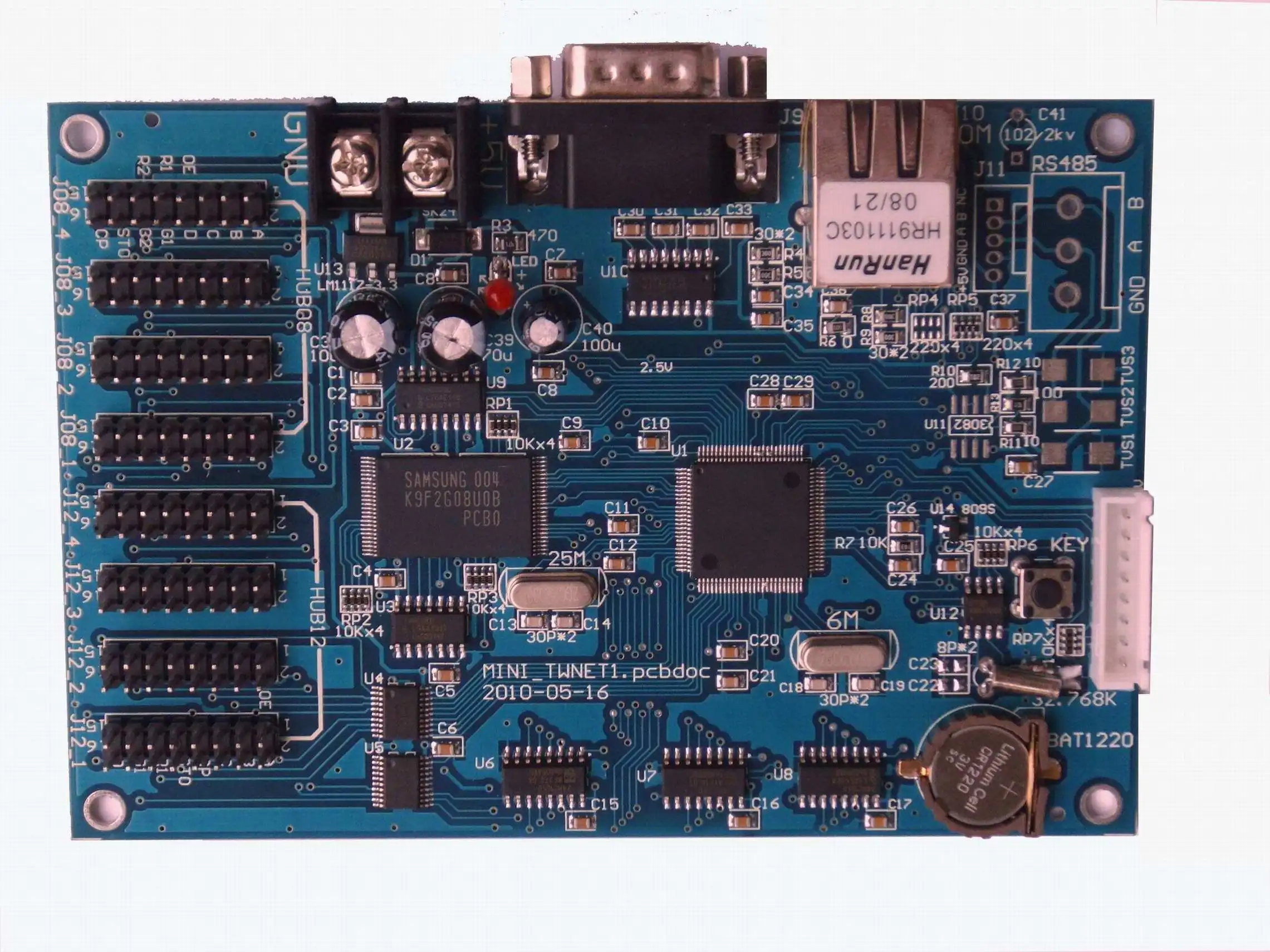 Can Be Connected to PLC Production Management Software Factory, Electronic Kanban Workshop Kanban Network Port LED Control Card.
Can Be Connected to PLC Production Management Software Factory, Electronic Kanban Workshop Kanban Network Port LED Control Card.
