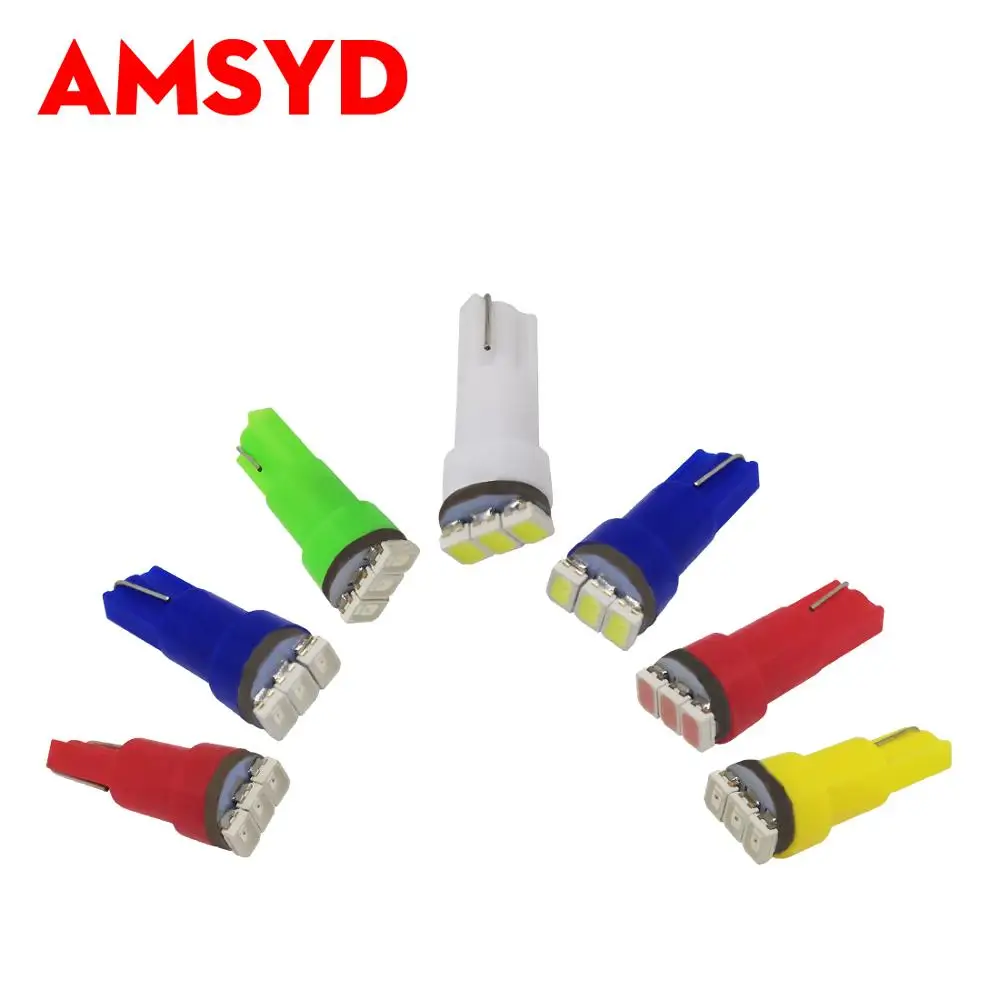 10 pcs Factory selt T5 led 5050 3SMD led t5 bulb with wedge base for dashboards(Gauge bulbs) led 12v White/Green/Blue/Red/Yellow
10 pcs Factory selt T5 led 5050 3SMD led t5 bulb with wedge base for dashboards(Gauge bulbs) led 12v White/Green/Blue/Red/Yellow