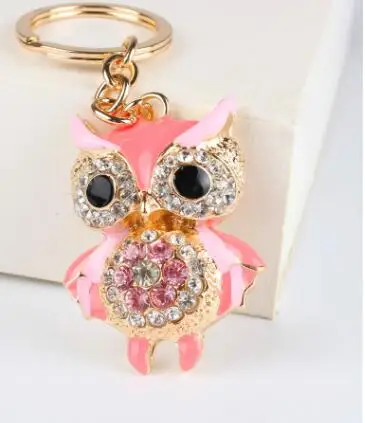 1pcs/lot Rhinestone Owl Keychains Key Chain & Key Ring Holder cute owl Keyring 4coclors
1pcs/lot Rhinestone Owl Keychains Key Chain & Key Ring Holder cute owl Keyring 4coclors
