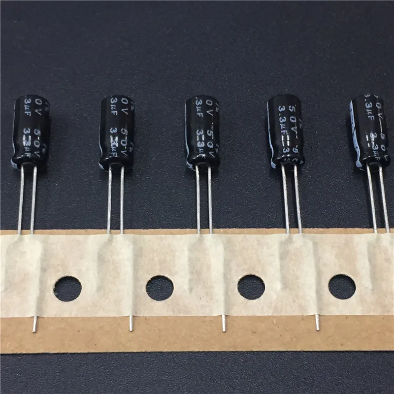 100pcs 3.3uF 50V Japan NIC NRWA series 5x11mm 50V3.3uF high quality Aluminum Electrolytic Capacitor
100pcs 3.3uF 50V Japan NIC NRWA series 5x11mm 50V3.3uF high quality Aluminum Electrolytic Capacitor