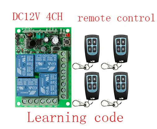 Xuanlongyuan DC12V 4 CH 4CH RF беспроводной фотоприемник + Водонепроницаемый передатчик для гаражных дверей/ламп/жалюзи
Xuanlongyuan DC12V 4 CH 4CH RF беспроводной фотоприемник + Водонепроницаемый передатчик для гаражных дверей/ламп/жалюзи