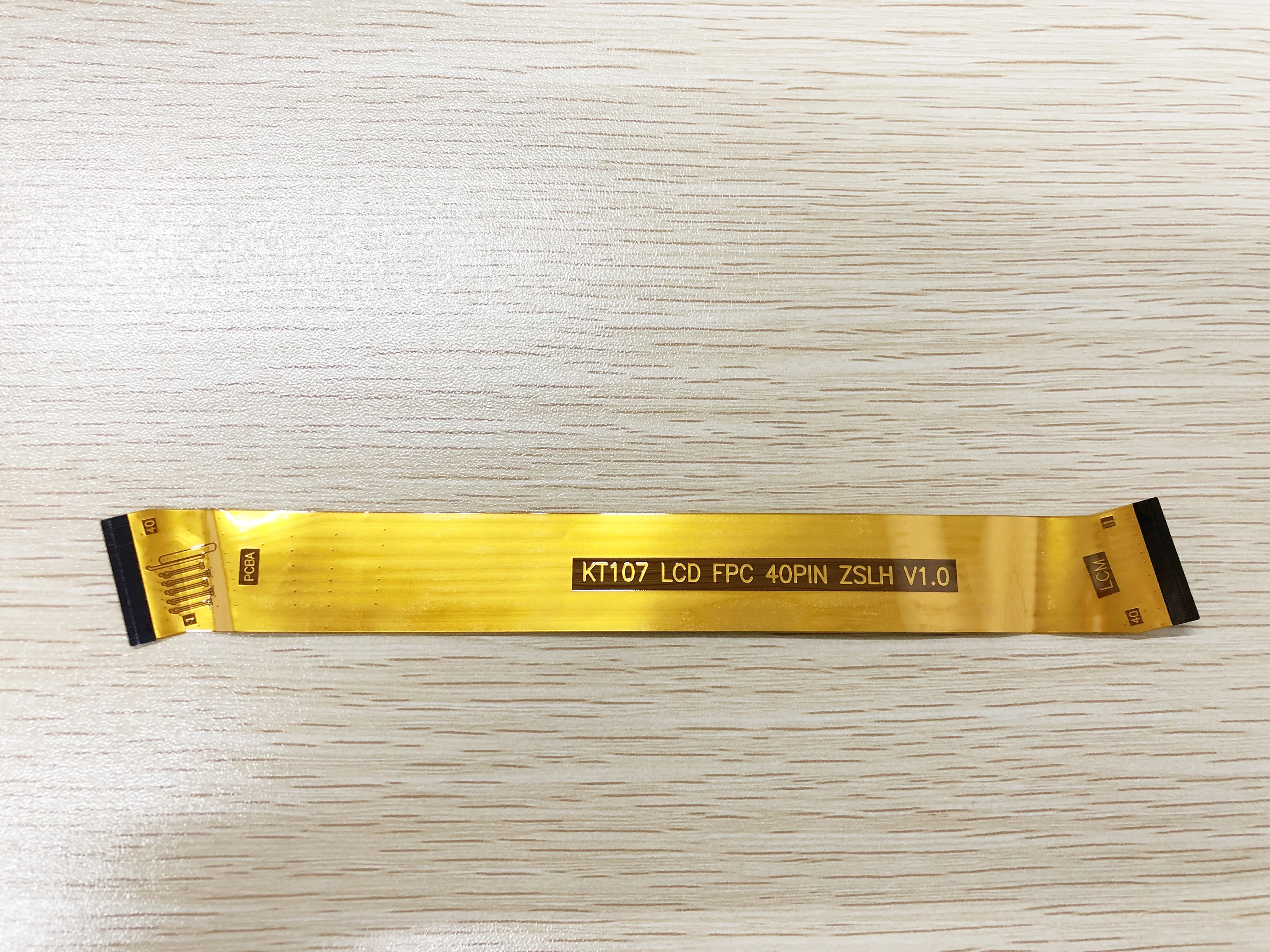 Original LCD screen Cable KT107 LCD FPC 40PIN ZSLH V1.0 for tablet pc free shipping
