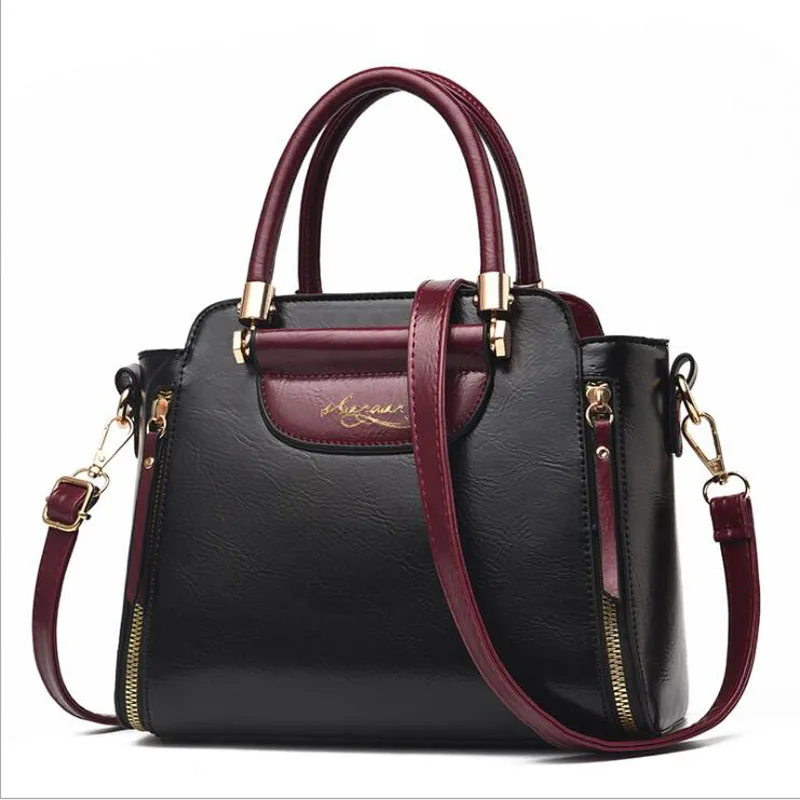 Vintage Leather Ladies HandBags Women Messenger Bags TotesTassel Designer Crossbody Shoulder Bag Boston Hand Bags Hot Sale
Vintage Leather Ladies HandBags Women Messenger Bags TotesTassel Designer Crossbody Shoulder Bag Boston Hand Bags Hot Sale