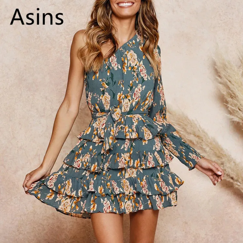 Asins women dress 2019 spring new hot casual fashion slash neck high waist printing ruffles long sleeve sashes sexy wild dress
Asins women dress 2019 spring new hot casual fashion slash neck high waist printing ruffles long sleeve sashes sexy wild dress