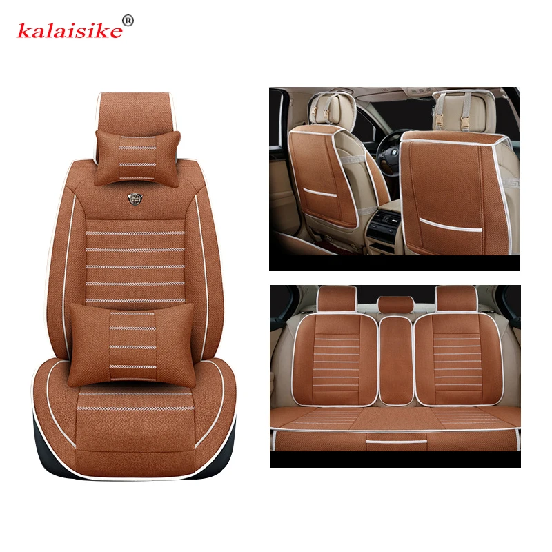 Kalaisike Linen Universal Car Seat cover for Land Rover all models Rover Range Evoque Sport Freelander Discovery 3 4 car styling
Kalaisike Linen Universal Car Seat cover for Land Rover all models Rover Range Evoque Sport Freelander Discovery 3 4 car styling
