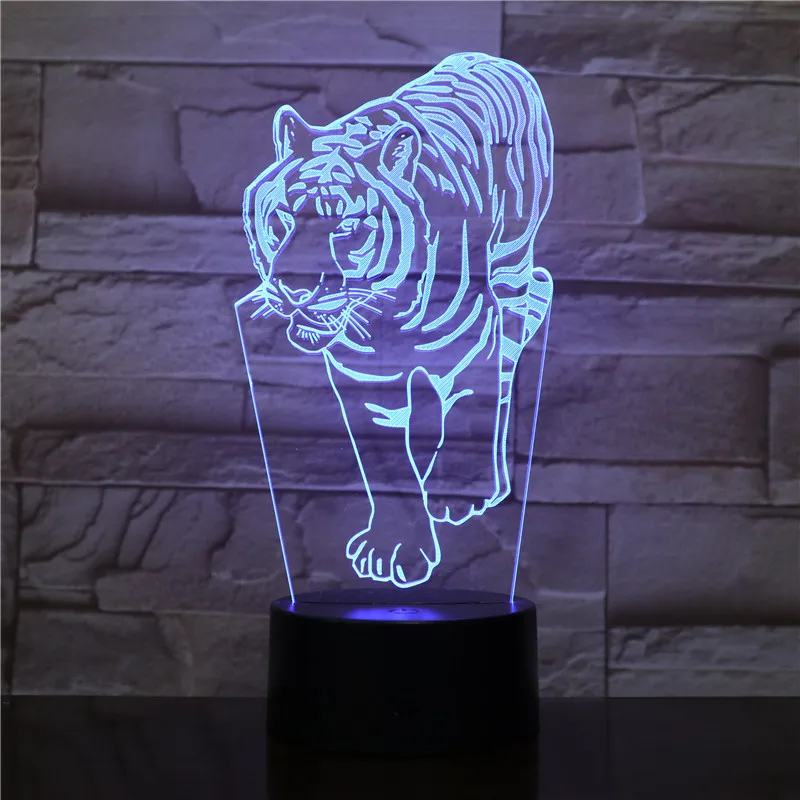 3D Акриловые Тигр ночной Светильник USB сенсорный ночник 7 цветов Изменение светодиодный Спальня прикроватная настольная лампа
3D Акриловые Тигр ночной Светильник USB сенсорный ночник 7 цветов Изменение светодиодный Спальня прикроватная настольная лампа