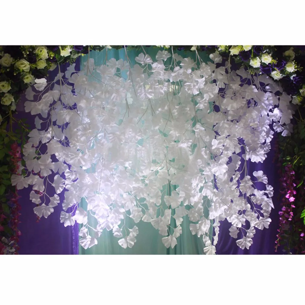 White wedding props Road flower stage background flower decoration White artificial ginkgo biloba White leaves
White wedding props Road flower stage background flower decoration White artificial ginkgo biloba White leaves