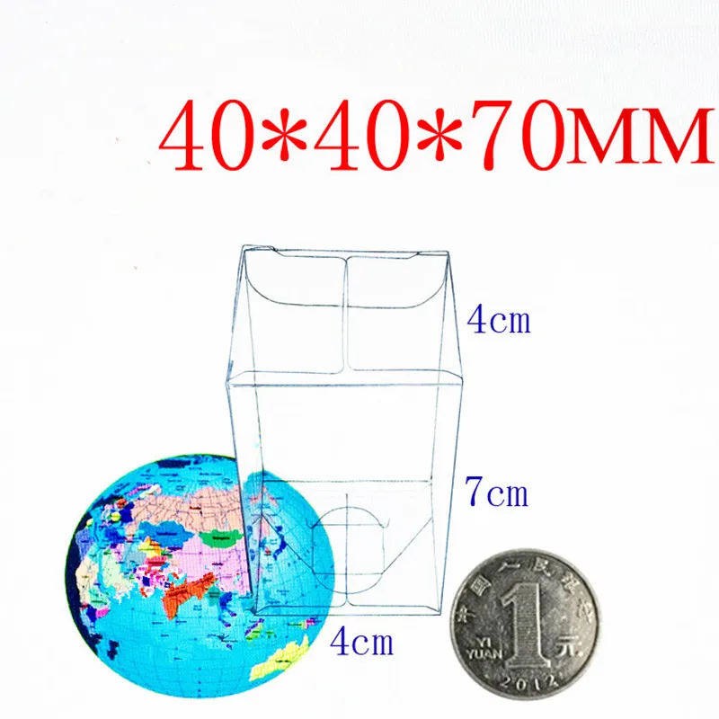 Free shipping 100pcs 4*4*7cm Spot PVC clear plastic box /Box used to display food,toy,car models etc
Free shipping 100pcs 4*4*7cm Spot PVC clear plastic box /Box used to display food,toy,car models etc