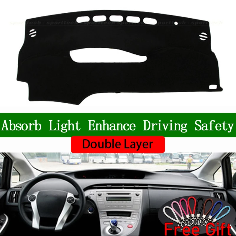 Double Layer Car Stickers For Toyota Prius 2012 2013 Dashboard Cover Car Accessories Interior Anti-UV Car Decals
Double Layer Car Stickers For Toyota Prius 2012 2013 Dashboard Cover Car Accessories Interior Anti-UV Car Decals