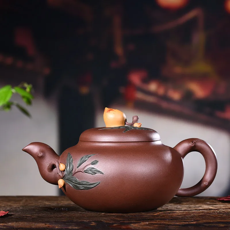 purple clay pot genuine famous artists pure manual raw ore purple clay Shoutao pot Kungfu Teapot Set can be mixed batch
purple clay pot genuine famous artists pure manual raw ore purple clay Shoutao pot Kungfu Teapot Set can be mixed batch