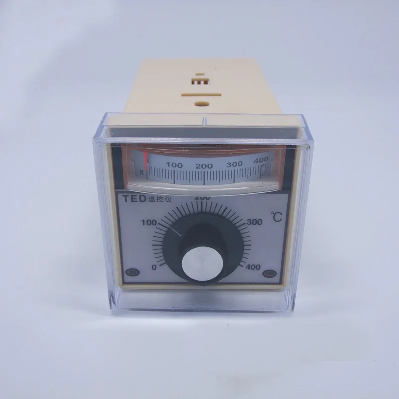 TED2001 K or E Thermocouple 0-300C 0-400C Dial Setting Thermoregulator Temperature Controller 220V 380V AC 50Hz TED-2001 oven
TED2001 K or E Thermocouple 0-300C 0-400C Dial Setting Thermoregulator Temperature Controller 220V 380V AC 50Hz TED-2001 oven