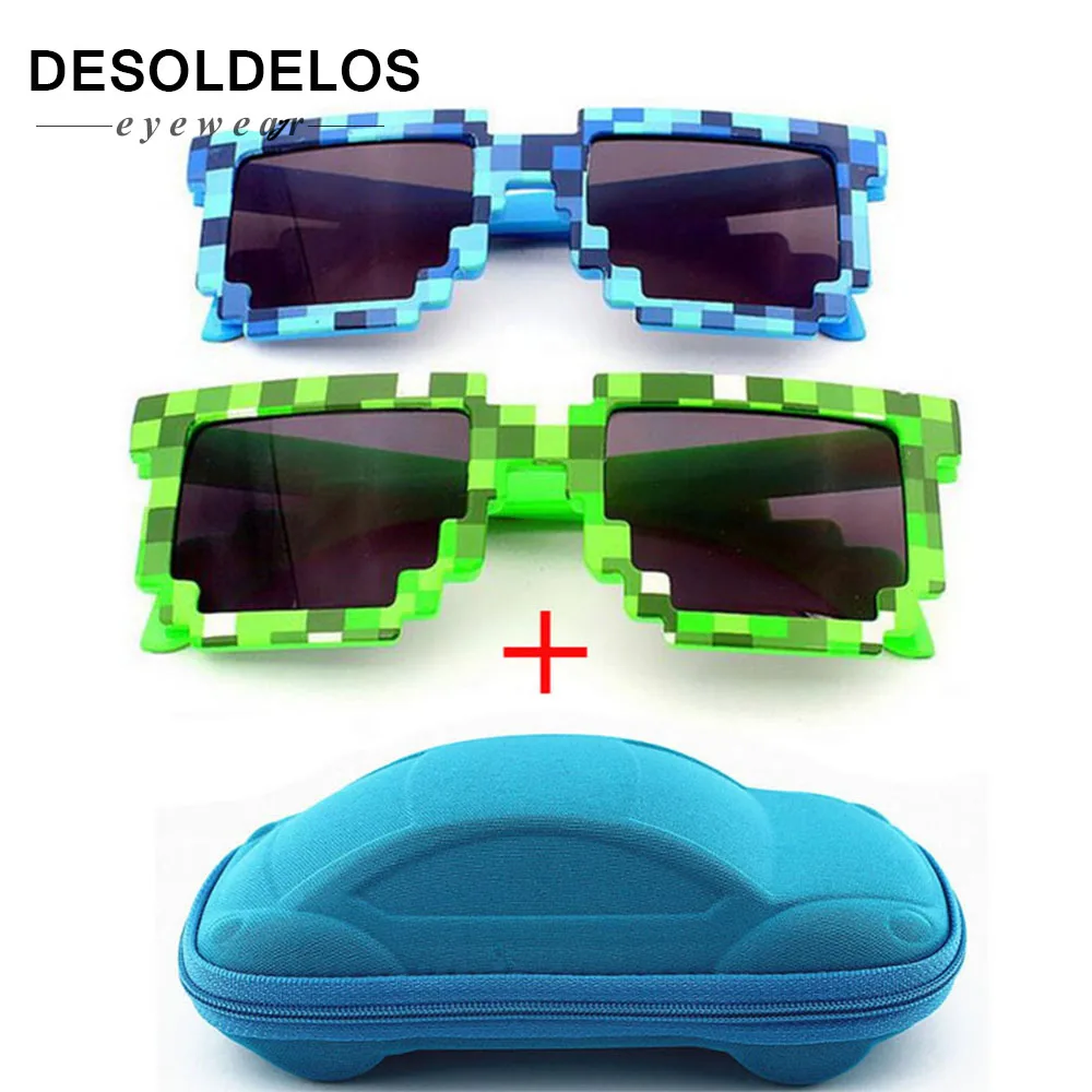 DesolDelos 2019 Vintage Square Novelty Mosaic Sun Glasses Unisex Pixel Sunglasses Trendy Glasses With Case Children Gift
DesolDelos 2019 Vintage Square Novelty Mosaic Sun Glasses Unisex Pixel Sunglasses Trendy Glasses With Case Children Gift