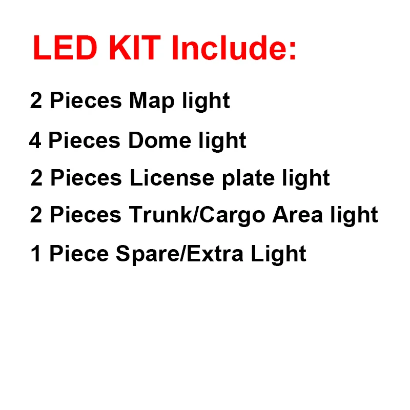 Cawanerl Car Interior Map Dome Trunk License Plate light 5630 SMD LED Bulb White LED Kit Package Fit For 2008-2012 Nissan Rogue
Cawanerl Car Interior Map Dome Trunk License Plate light 5630 SMD LED Bulb White LED Kit Package Fit For 2008-2012 Nissan Rogue