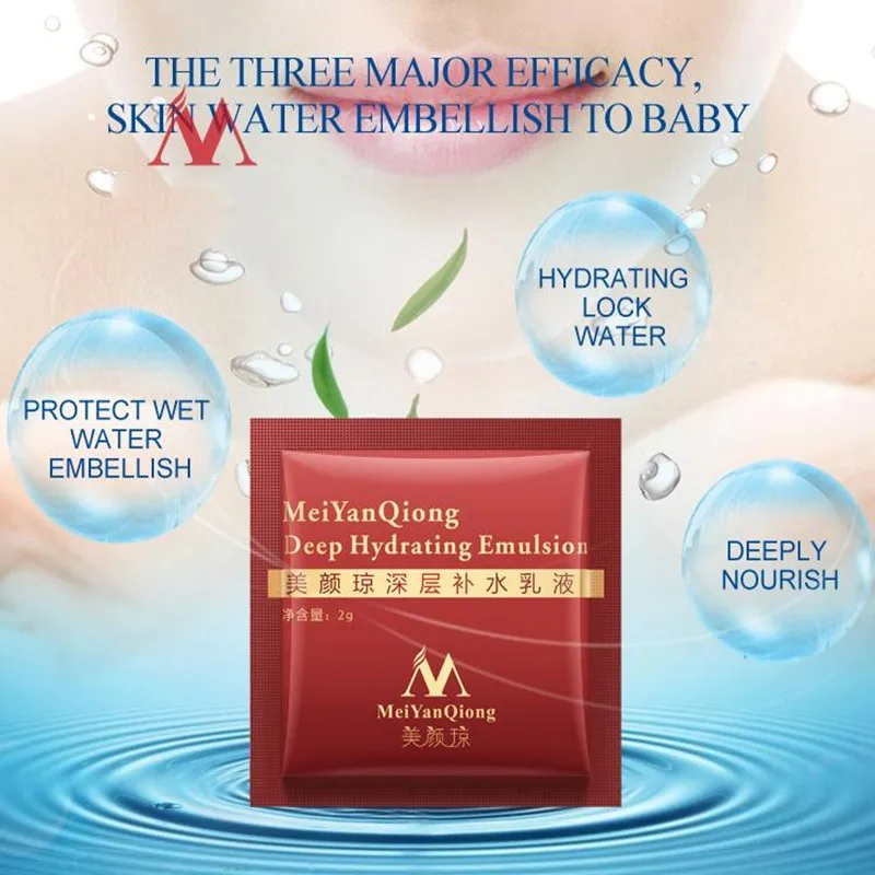 10-Pack Deep Hydrating Emulsion Hyaluronic Acid Moisturizing Face Cream Skin Care Whitening Anti Winkles Lift Firming Beauty
10-Pack Deep Hydrating Emulsion Hyaluronic Acid Moisturizing Face Cream Skin Care Whitening Anti Winkles Lift Firming Beauty