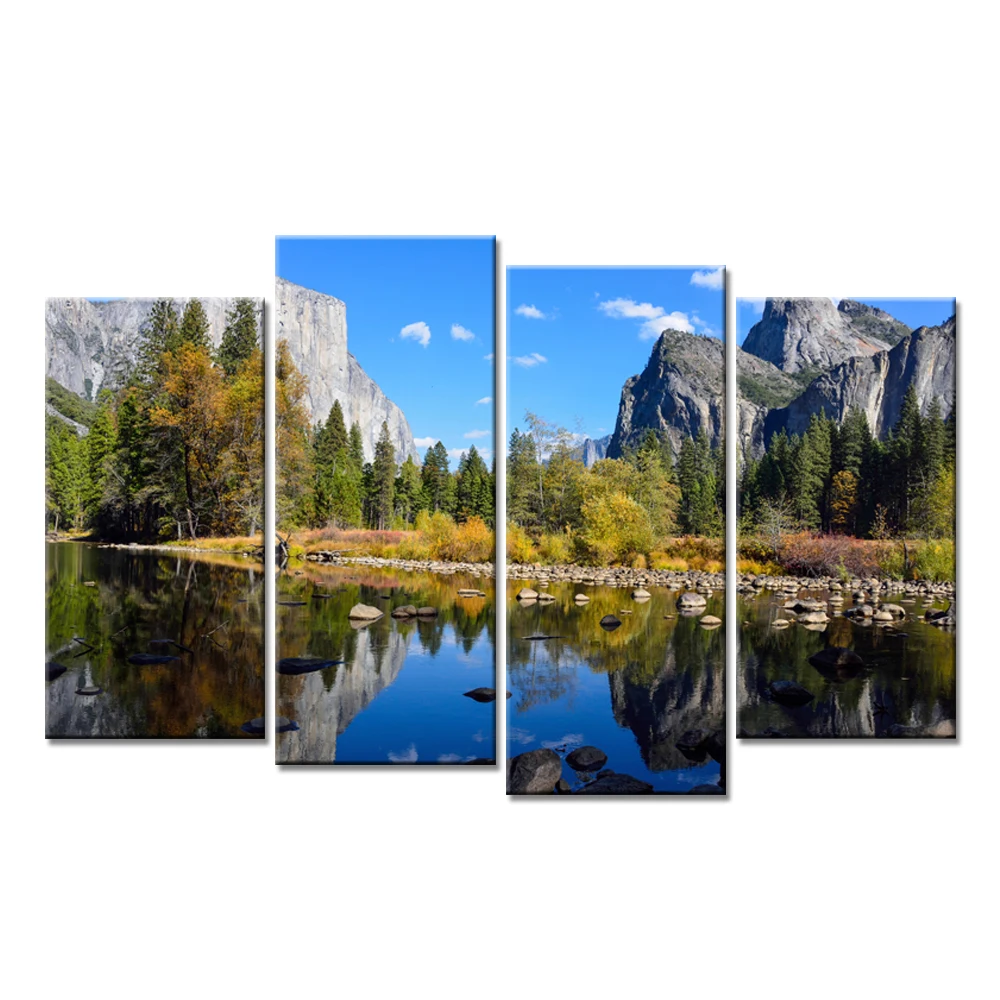 4 Panels Drop Shipping Modern Canvas Prints Wall Art Landscape Blue Sky Lake Mountains Home Decoracion Modular Picturess Canvas
4 Panels Drop Shipping Modern Canvas Prints Wall Art Landscape Blue Sky Lake Mountains Home Decoracion Modular Picturess Canvas