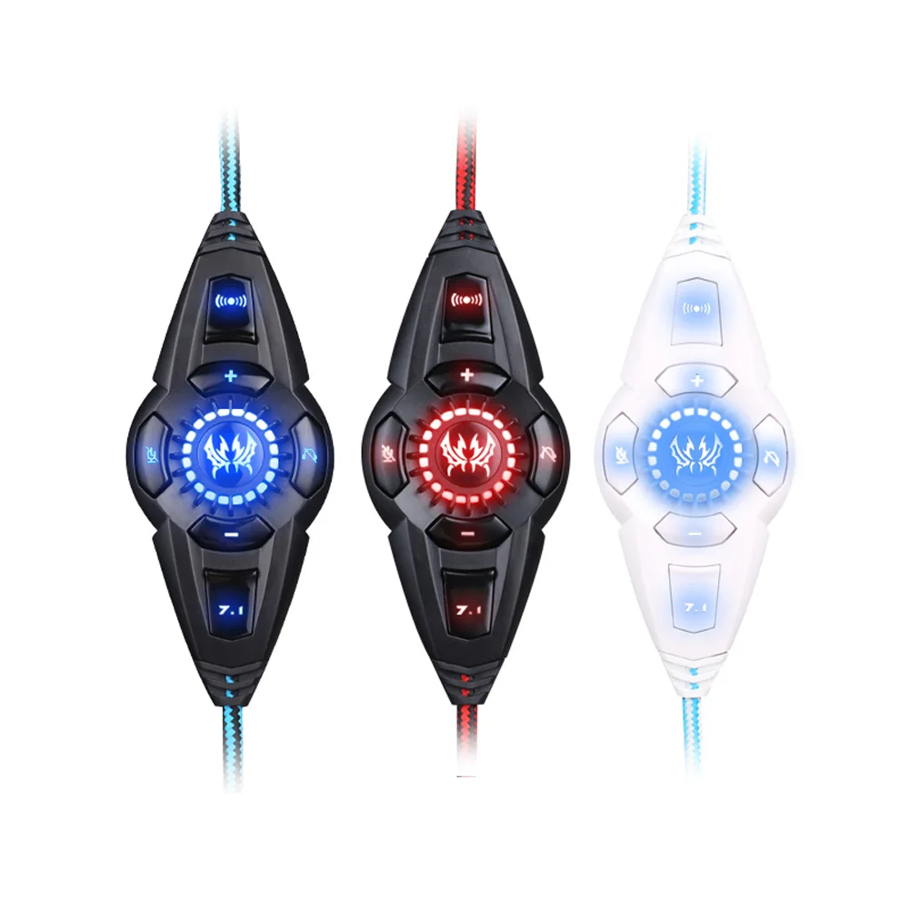 Gaming Headphone USB 7.1 Surround Stereo Headset Vibration System Rotatable Microphone Earphone Mic LED USB 
Gaming Headphone USB 7.1 Surround Stereo Headset Vibration System Rotatable Microphone Earphone Mic LED USB