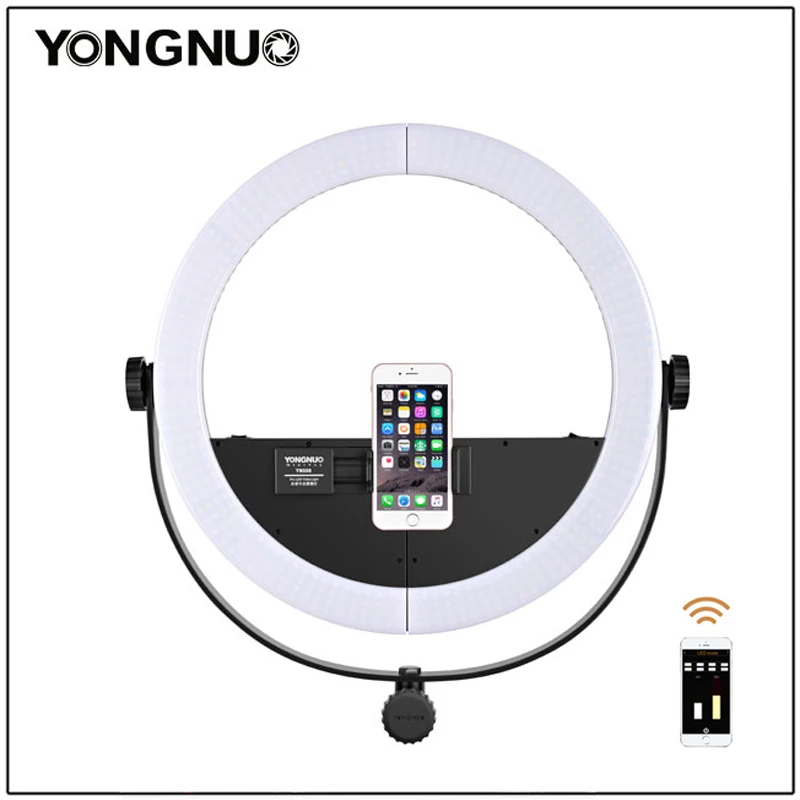 Горячая YONGNUO 2 в 1 Youtube светодиодный видео кольцо лампа YN508 фотография телефон свет