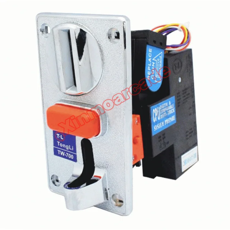 TW-700 Metal Front Entry Single Coin Acceptor Coin Selector Token Coin Mech for Arcade Kiosk Game Cabinet Vending Machine
TW-700 Metal Front Entry Single Coin Acceptor Coin Selector Token Coin Mech for Arcade Kiosk Game Cabinet Vending Machine