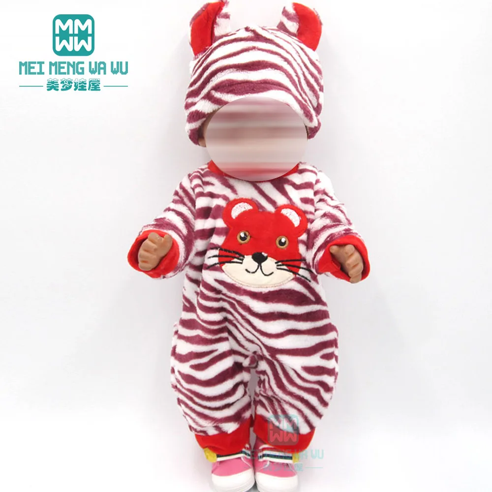 Кукольная одежда для 43 см игрушки аксессуары кукол новорожденных комбинезон с