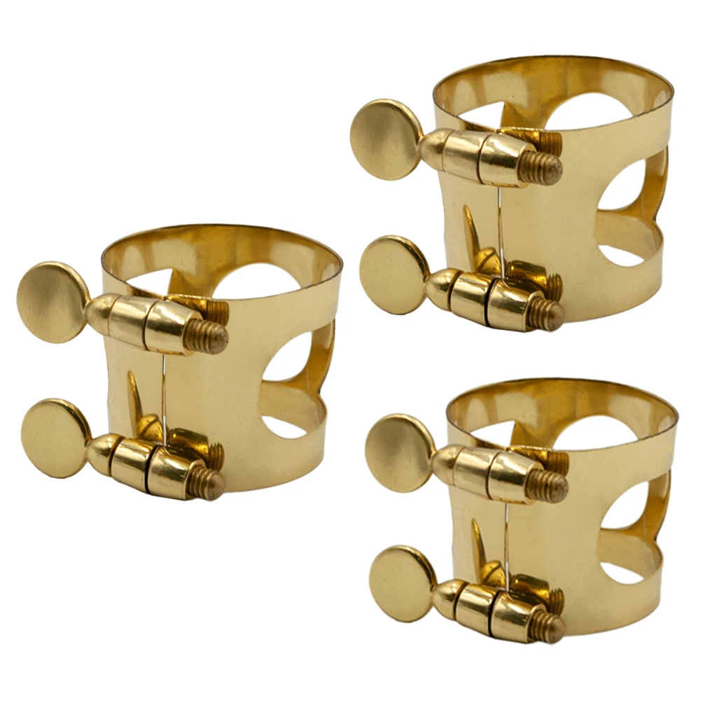 Light of Musical Store-1 Piece Metal Ligature Clip Clamp for Saxophone Mouthpiece Golden
Light of Musical Store-1 Piece Metal Ligature Clip Clamp for Saxophone Mouthpiece Golden
